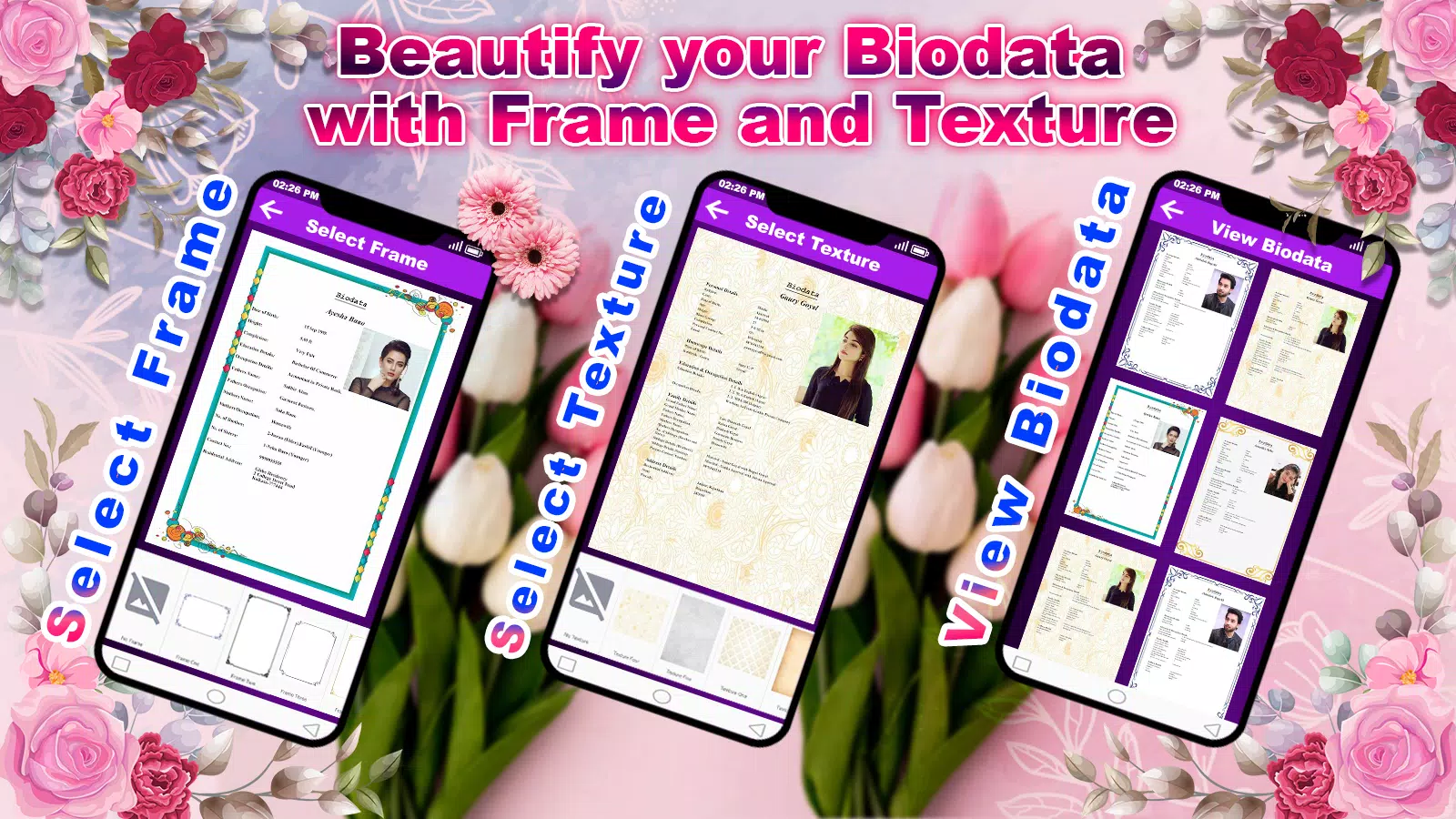 Marriage Biodata Maker ภาพหน้าจอ 2