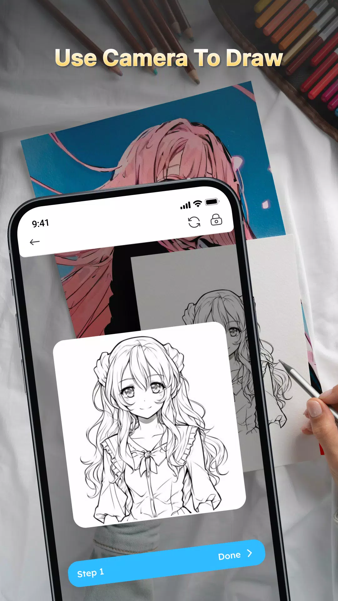 Sketch Art: Drawing AR & Paint スクリーンショット 1