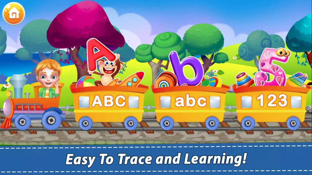 ABC Kids Tracing Games Ekran Görüntüsü 1