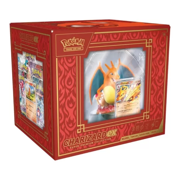 Charizard Ex Premium Pokémon TCG Box teraz 50 USD w Amazon