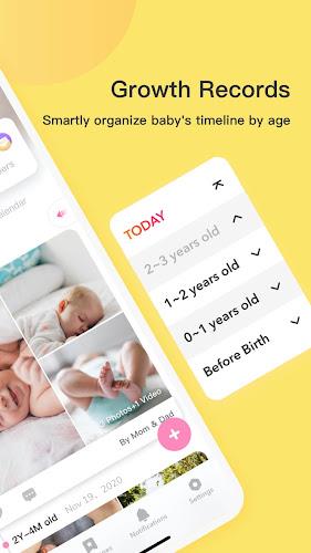 Bebememo - Smart Baby Journal Captura de tela 1