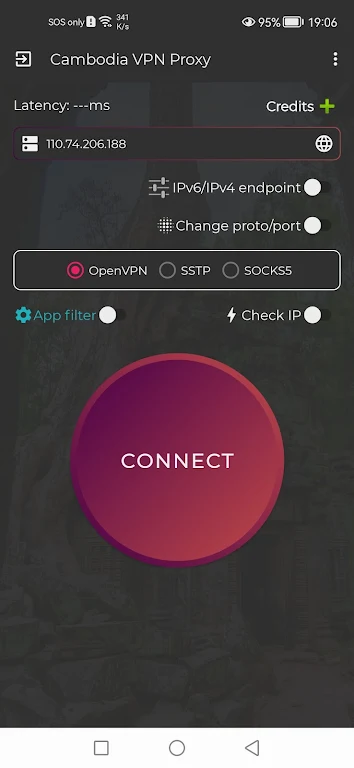Cambodia VPN -  Cambodian IP Screenshot 0