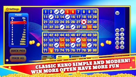 Keno Games Casino Fun Screenshot 0