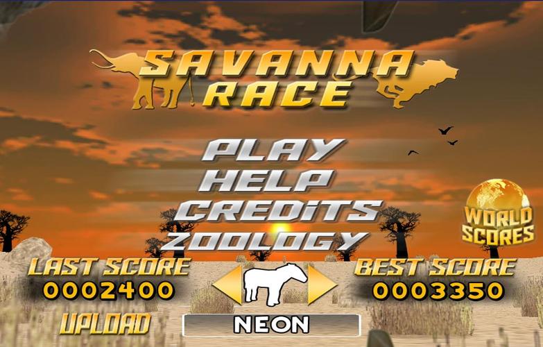 Savanna Race স্ক্রিনশট 3