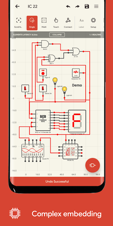 Schermata Logic Circuit Simulator Pro Mod 1