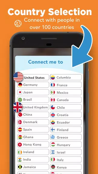 Schermata Camsurf: Chat Random & Flirt 1