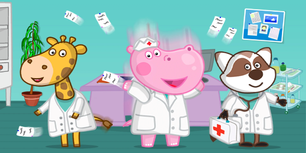 Hippo doctor: Kids hospital應用截圖第2張