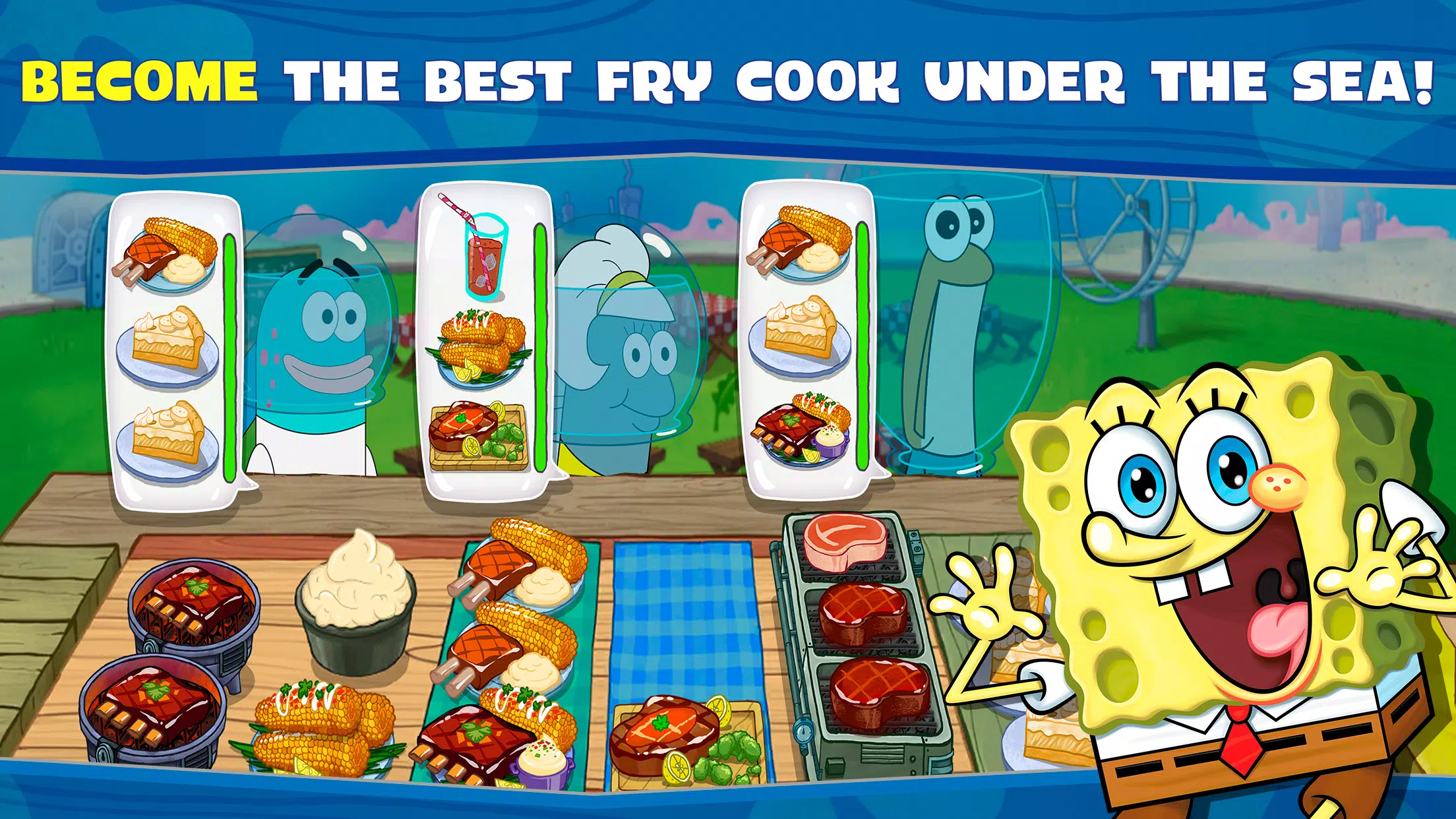 SpongeBob: Krusty Cook-Off Tangkapan skrin 0