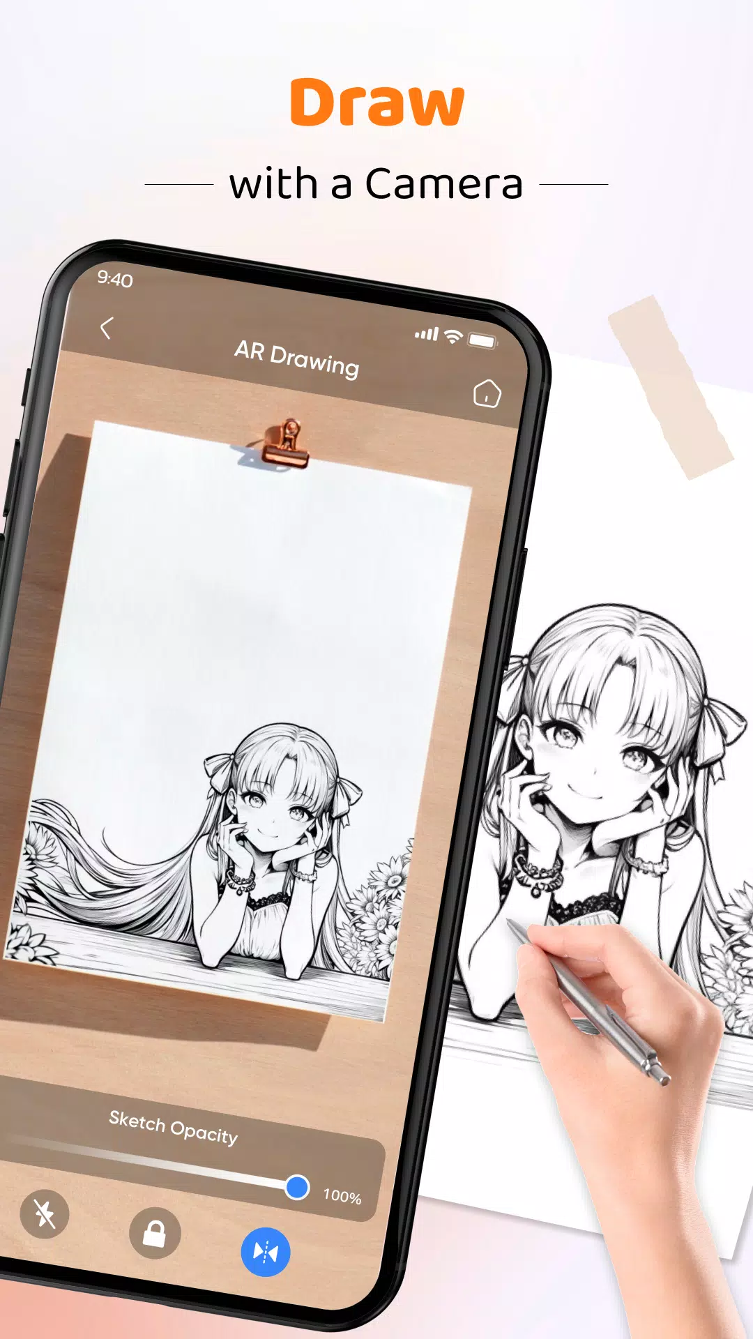 AR Drawing Sketch Paint Ảnh chụp màn hình 0