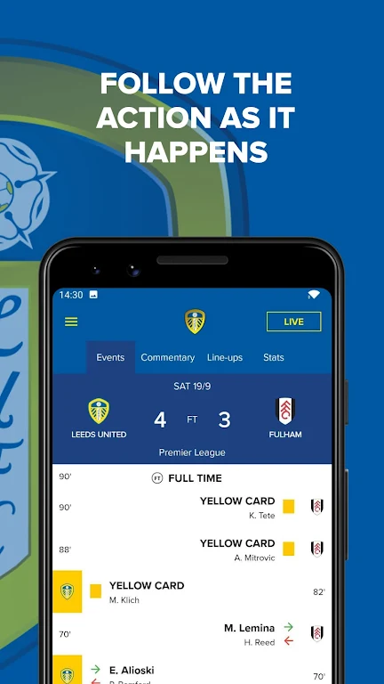 Leeds United Official Screenshot 1