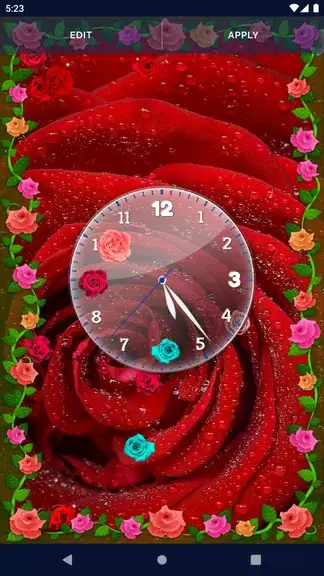 Red Rose 4K Live Wallpaper Tangkapan skrin 2