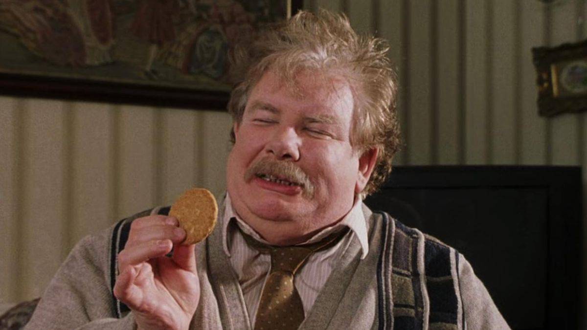 Richard Griffiths เป็น Vernon Dursley ใน Harry Potter และ Sorcerer's Stone