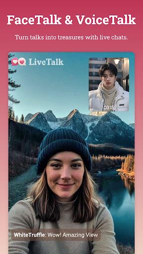 LiveTalk: Live Video Call Chat Captura de tela 0