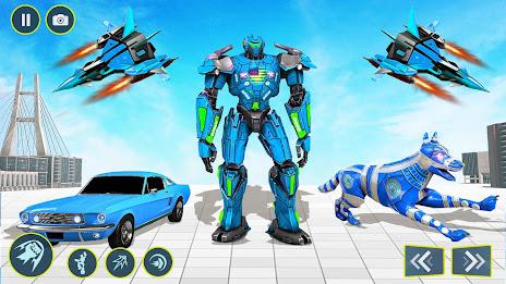 Animal Robot Car Transform 3D Tangkapan skrin 0