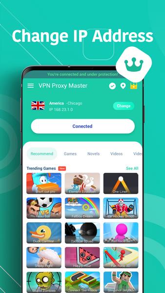 VPN Master - ВПН для Андроид Скриншот 1