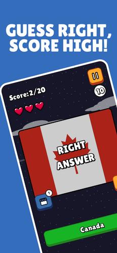 Guess Flags - Trivia 스크린샷 2