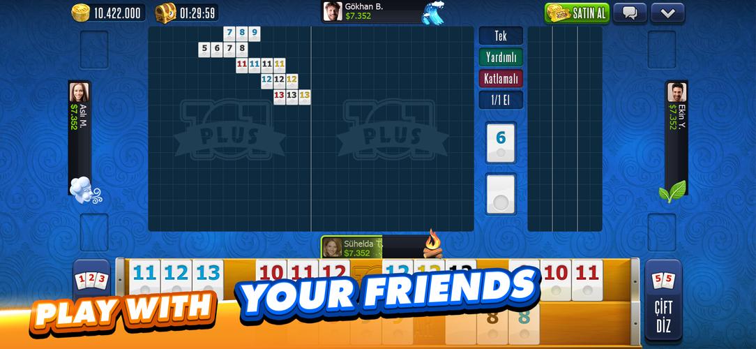 101 Okey Plus Capture d'écran 3