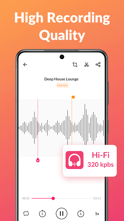 Voice Recorder & Voice Memos Mod ภาพหน้าจอ 2