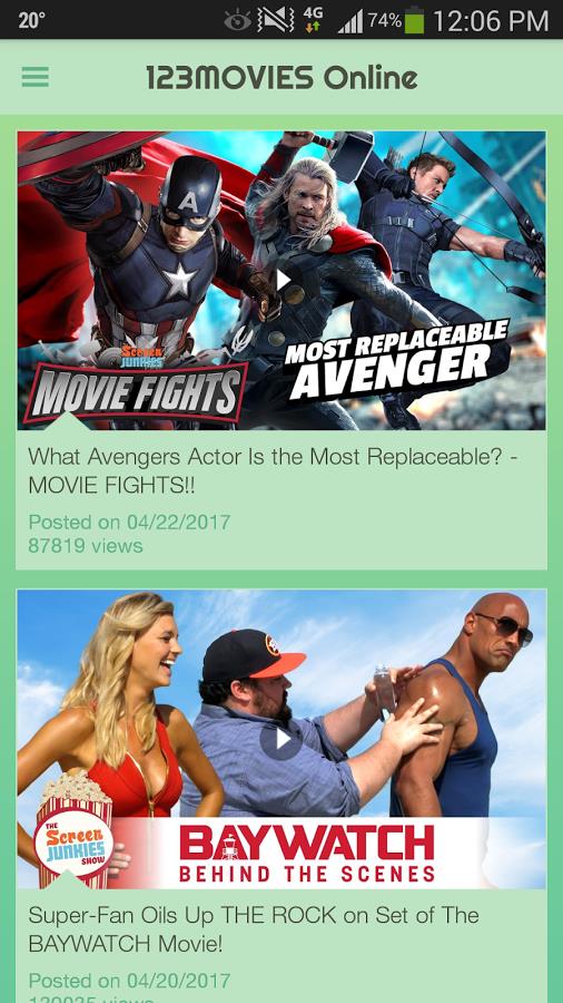 Movies123 online 스크린샷 0