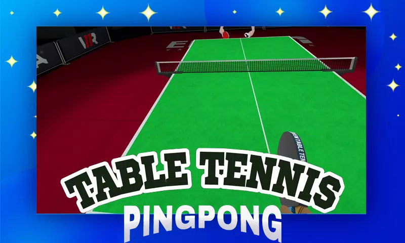 Table Tennis game Tangkapan skrin 2