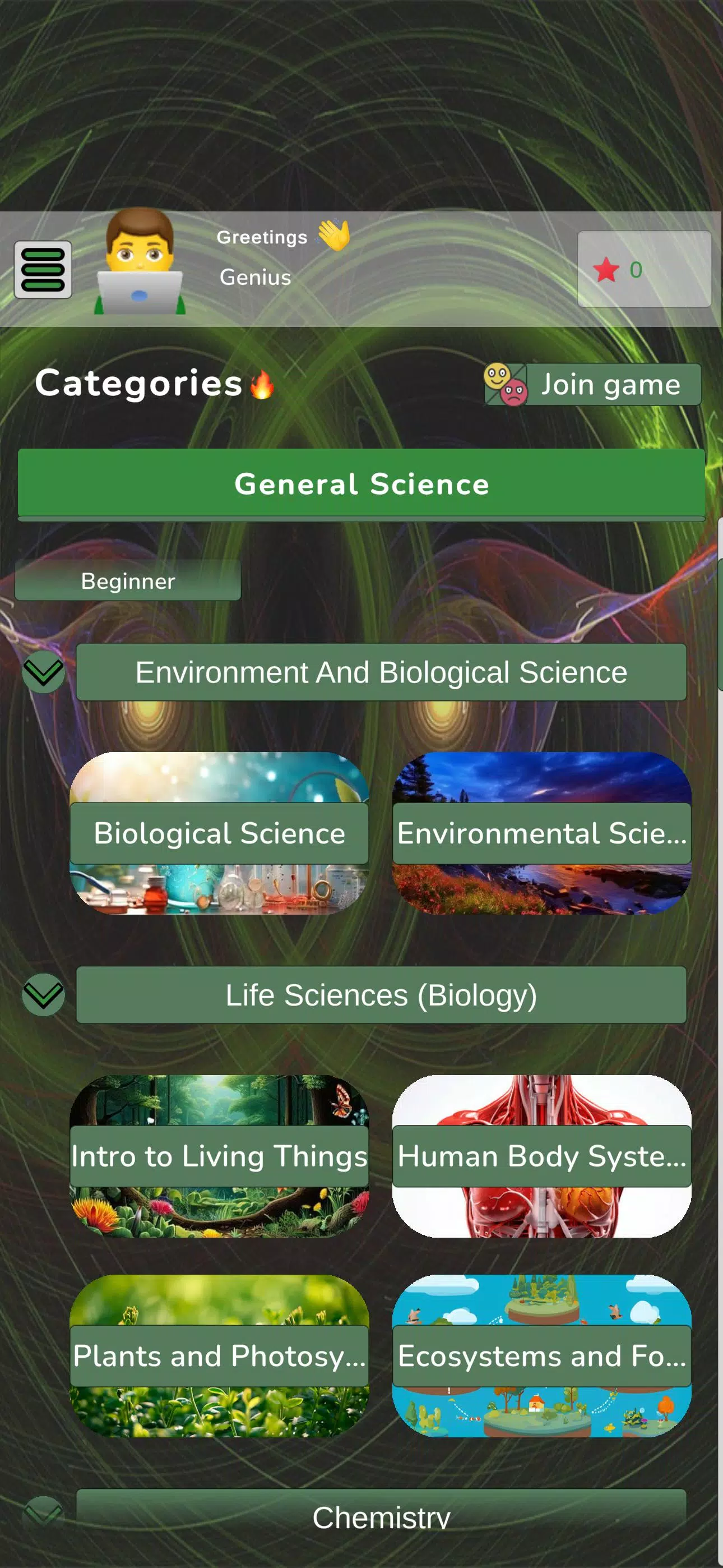 Schermata General Science 0