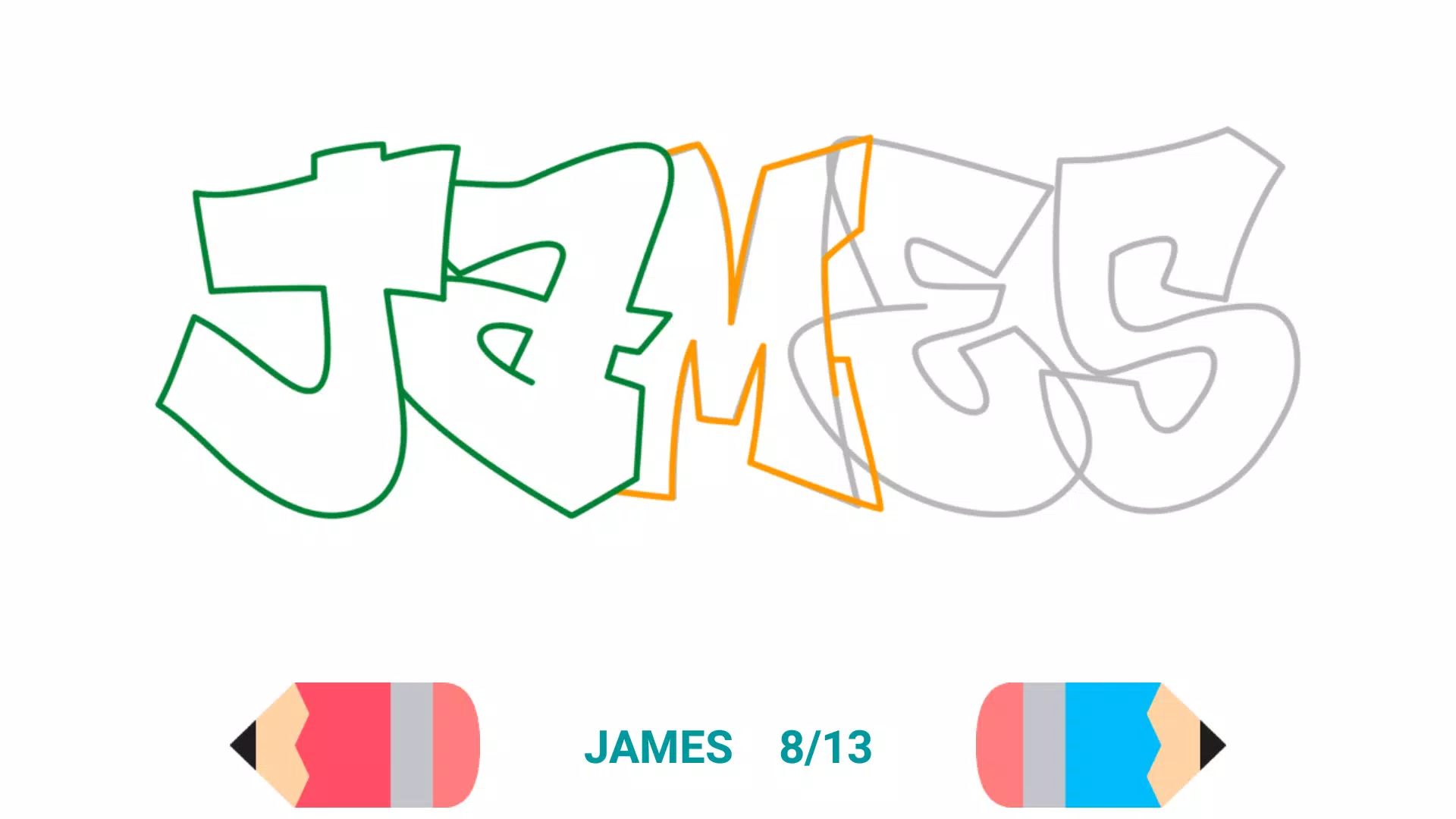 Schermata Draw Graffiti - Name Creator 2