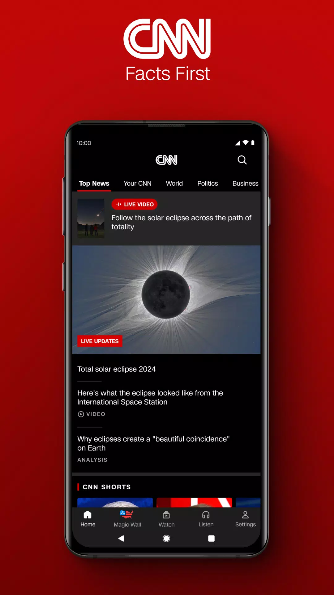 CNN ภาพหน้าจอ 0
