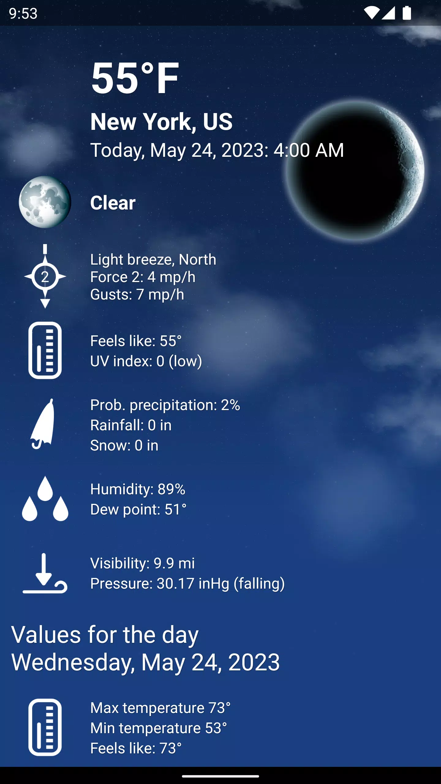 Weather XL PRO Captura de pantalla 2