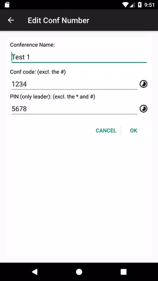 Conference Caller স্ক্রিনশট 1