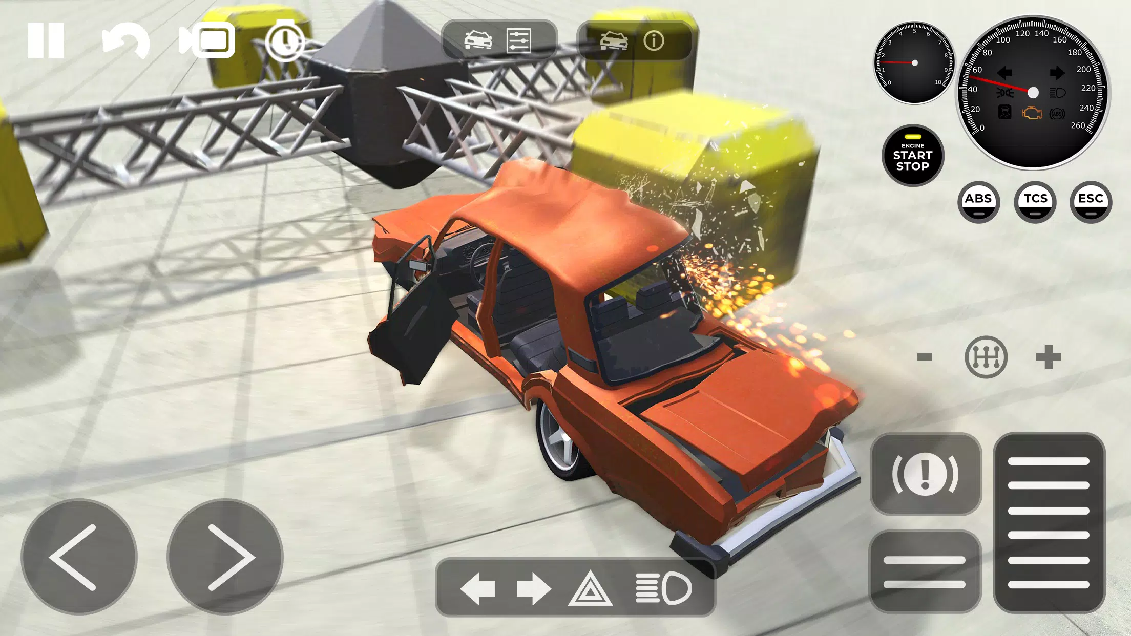 Beam Drive Crashes Original 3D ภาพหน้าจอ 2