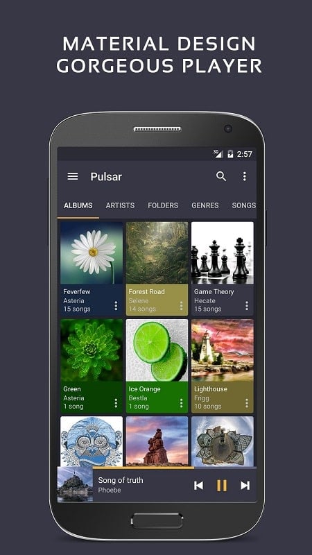 Pulsar Music Player Pro ဖန်သားပြင်ဓာတ်ပုံ 0