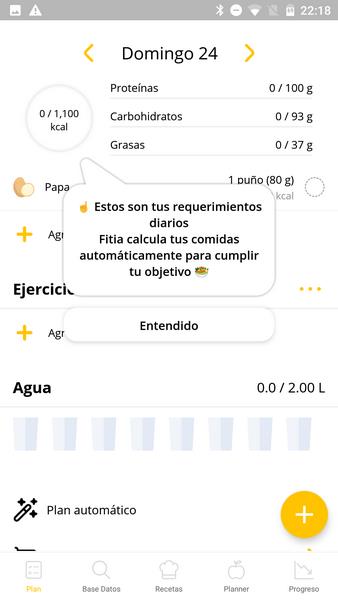 Fitia - Diet & Meal Planner Capture d'écran 1