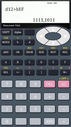 RealMax Scientific Calculator Ekran Görüntüsü 3