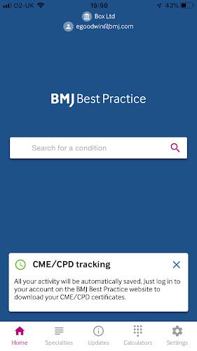 BMJ Best Practice Screenshot 0