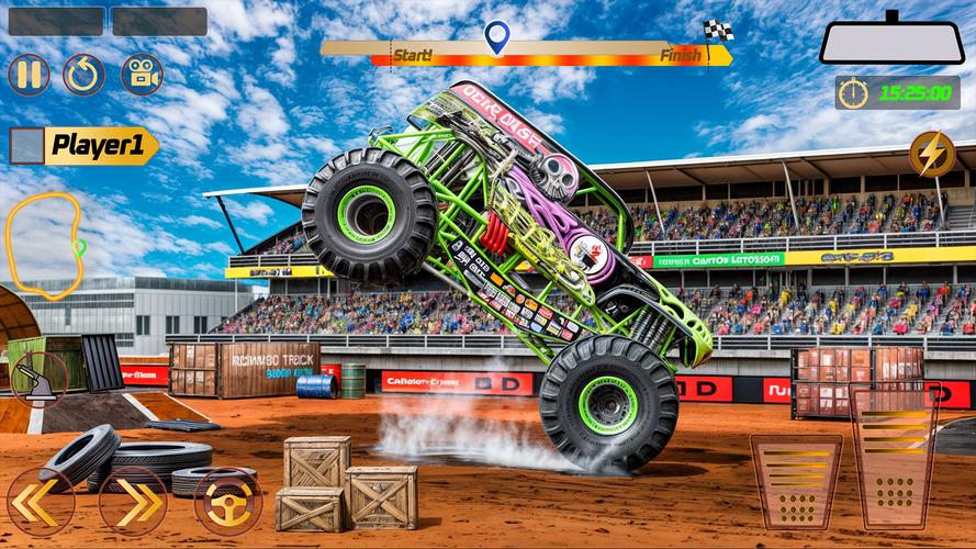 Schermata Monster Truck: Derby Games 1