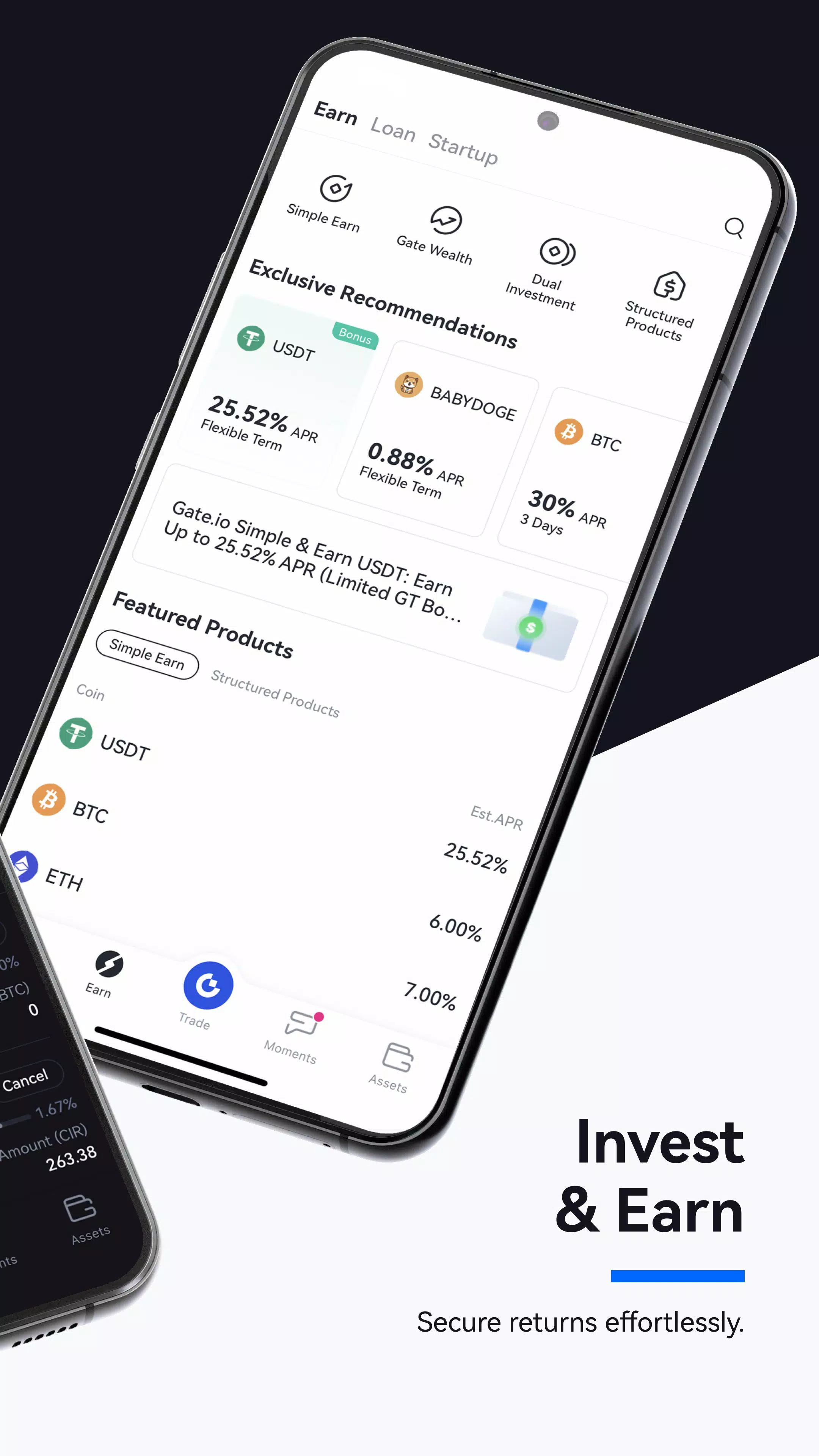 Gate.io - Bitcoin & Krypto Screenshot 2