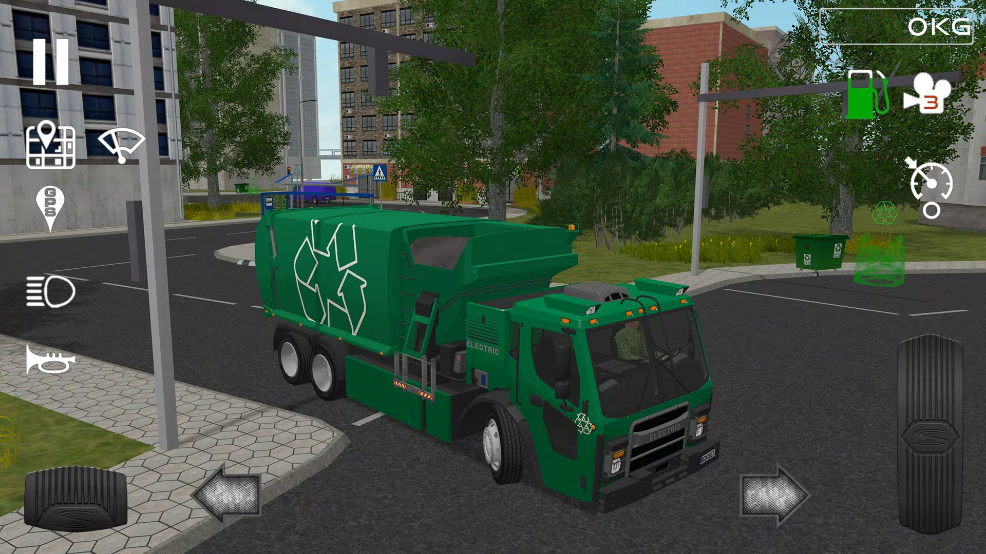 Trash Truck Simulator ภาพหน้าจอ 1