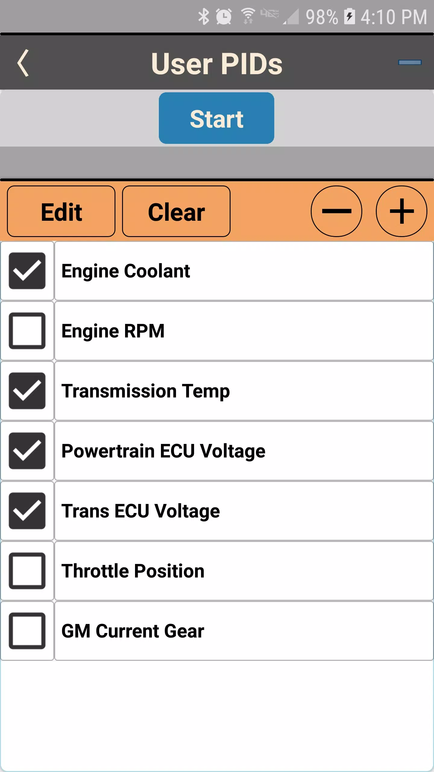 OS OBD2 Interface Zrzut ekranu 3