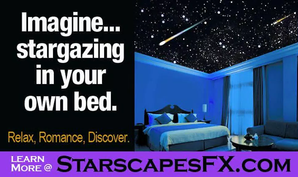 VR Starscapes Heavenly Ceiling ဖန်သားပြင်ဓာတ်ပုံ 3