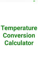 Temperature Converter ภาพหน้าจอ 1