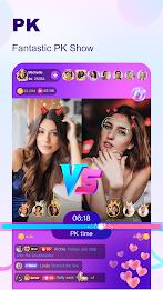 BuzzCast - Live Video Chat App Tangkapan skrin 3