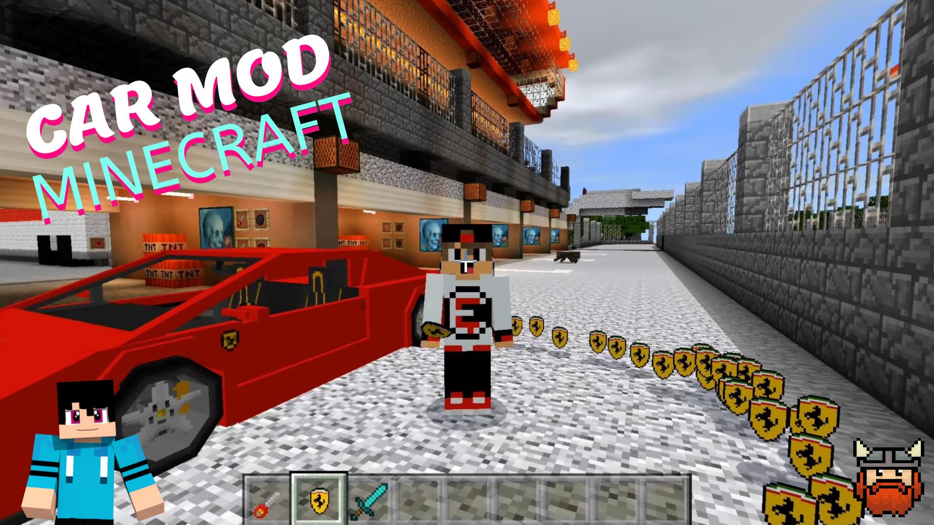 Cars Mod for Minecraft PE Captura de pantalla 2