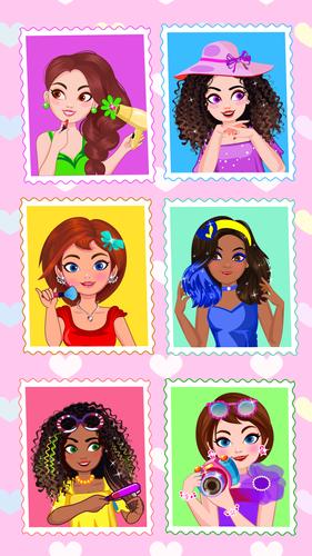 Hair Salon games for girls fun स्क्रीनशॉट 1