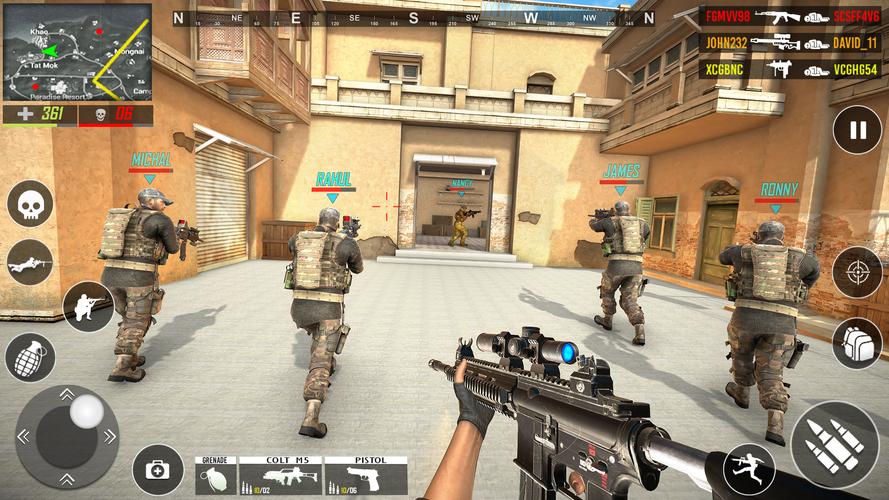 FPS Shooting game 3d gun game Скриншот 1