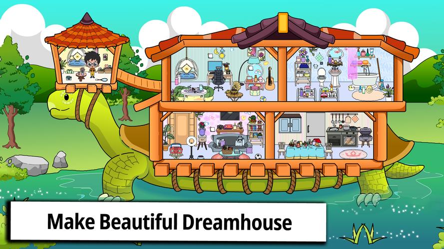 Tizi Home Room Decoration Game 스크린샷 3