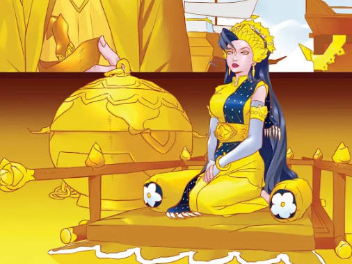Hikayat Princess Rokan  AR Poster應用截圖第2張