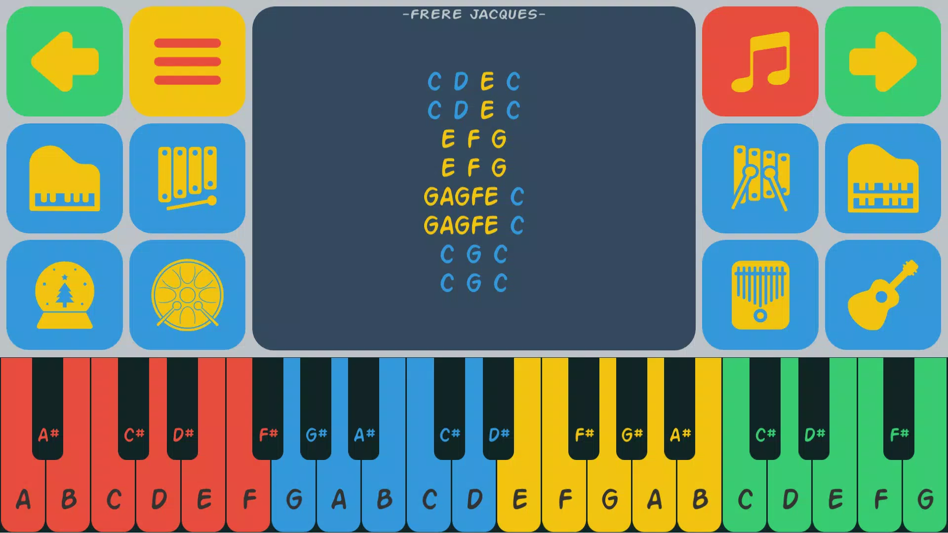 Schermata Easy Piano 1
