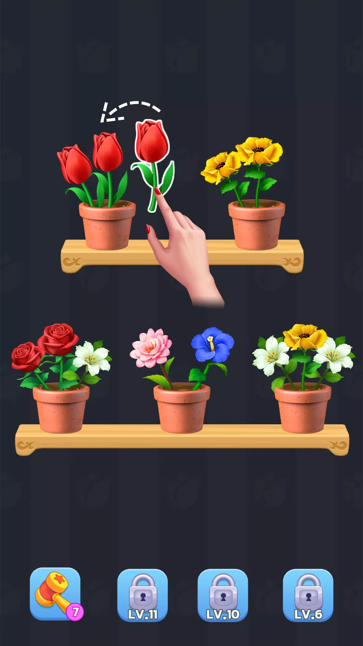 Blossom Sort® - Flower Games स्क्रीनशॉट 0