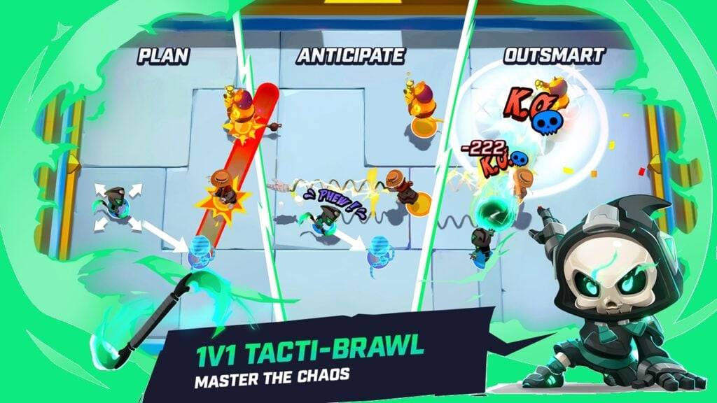 उभार! SuperBrawl Ubisoft का Android पर नया 1V1 रणनीति गेम है