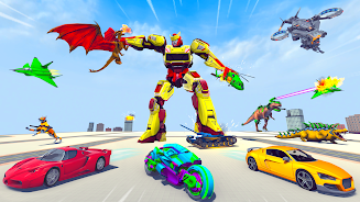 Police Robot Car Game 3d 스크린샷 3